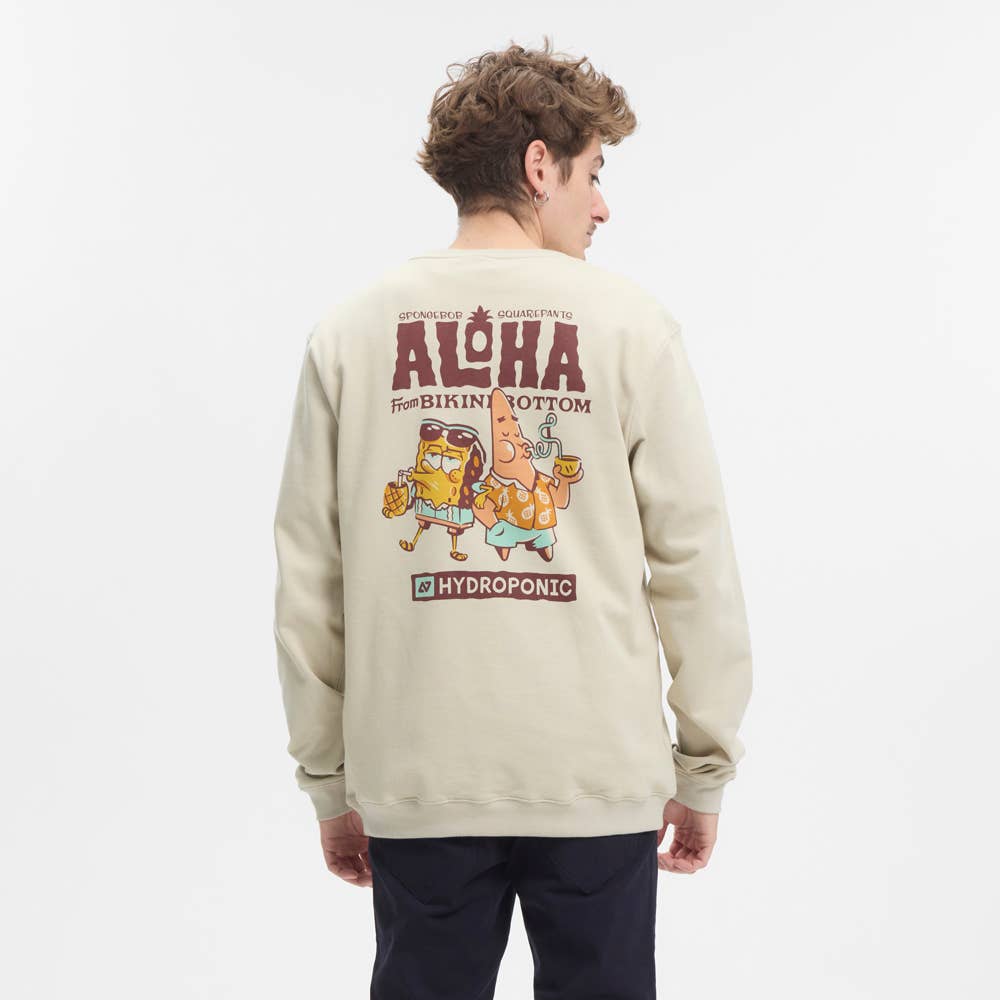 Hydroponic - Wholesale Graphic Sweatshirt - Unisex - SB Duo CW 01 - Stone3