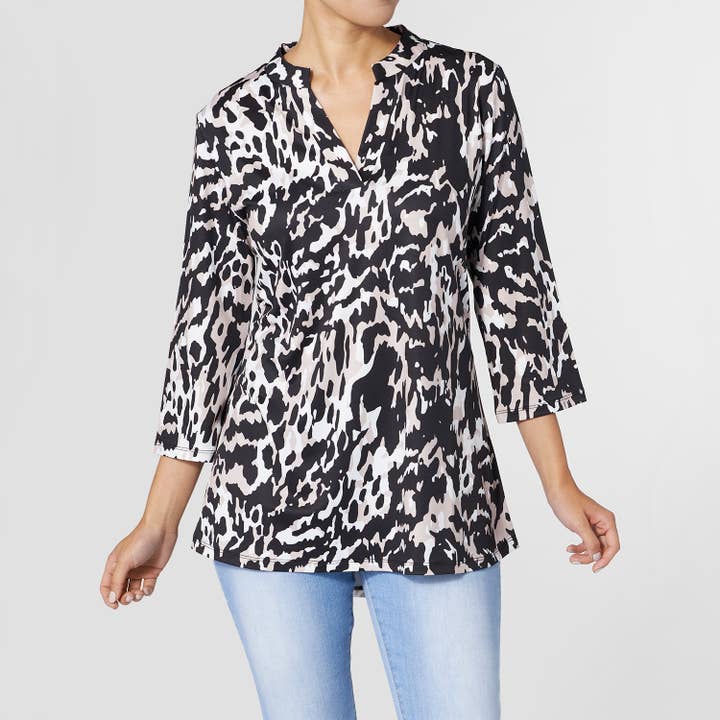 COCO + CARMEN - Wholesale Tunic - Women's - Printed Silky Tunic