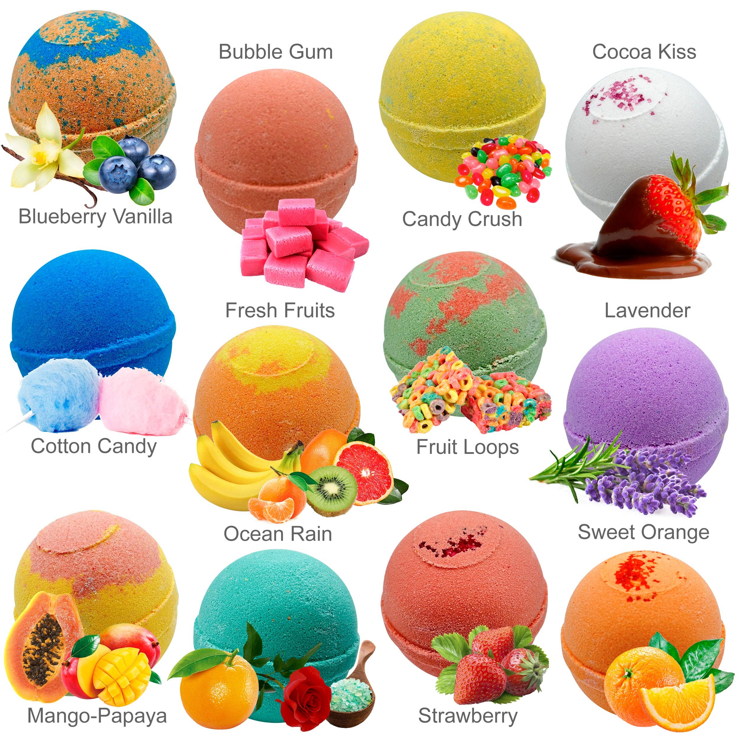 Relaxcation – wholesale Bath bomb/fizz – 12 Bath Bombs for Kids with Surprise Toys Inside1