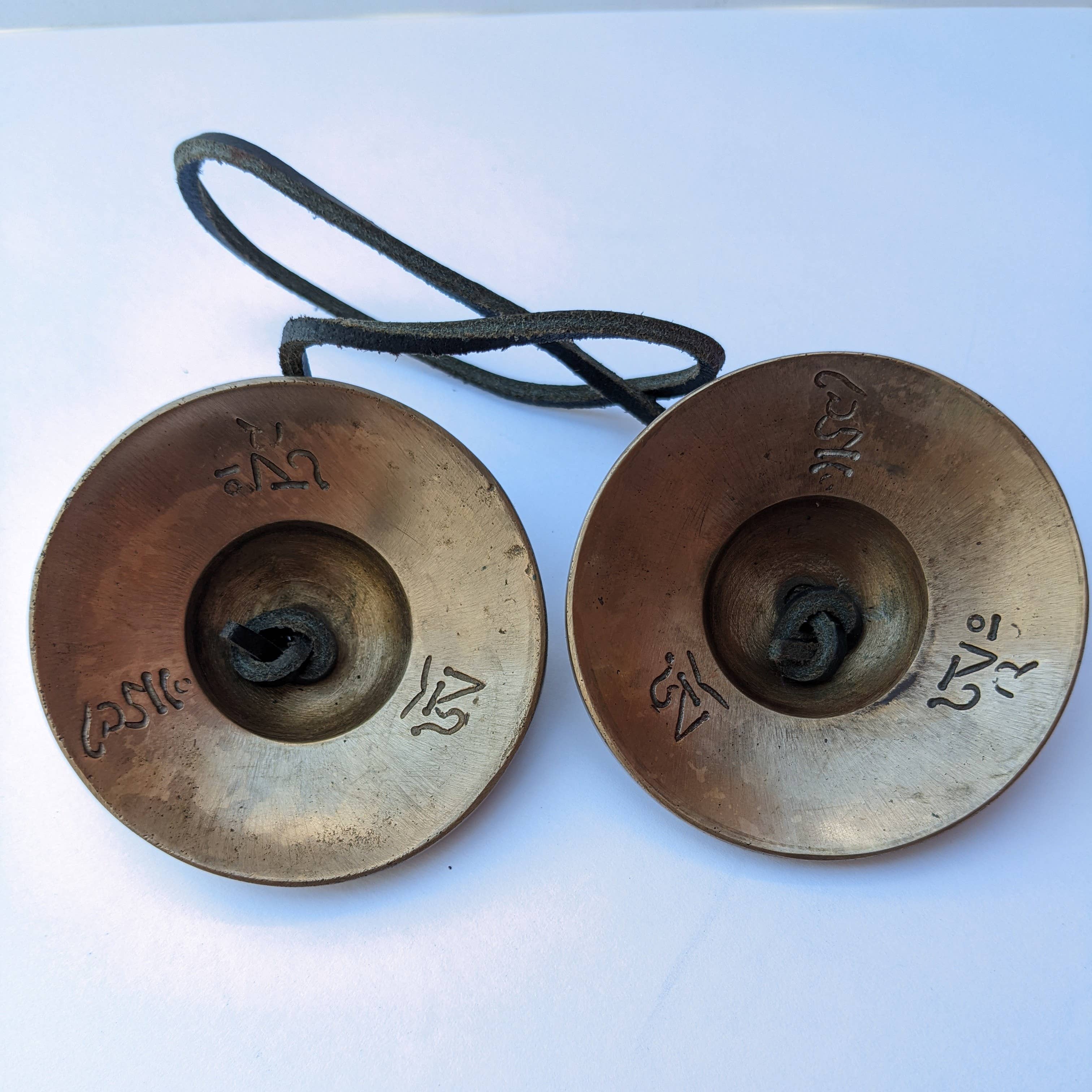 Tenzing Collections - Wholesale Meditation Supplies - 3"inches non DECORATED TINGSHA only for quality sound result15