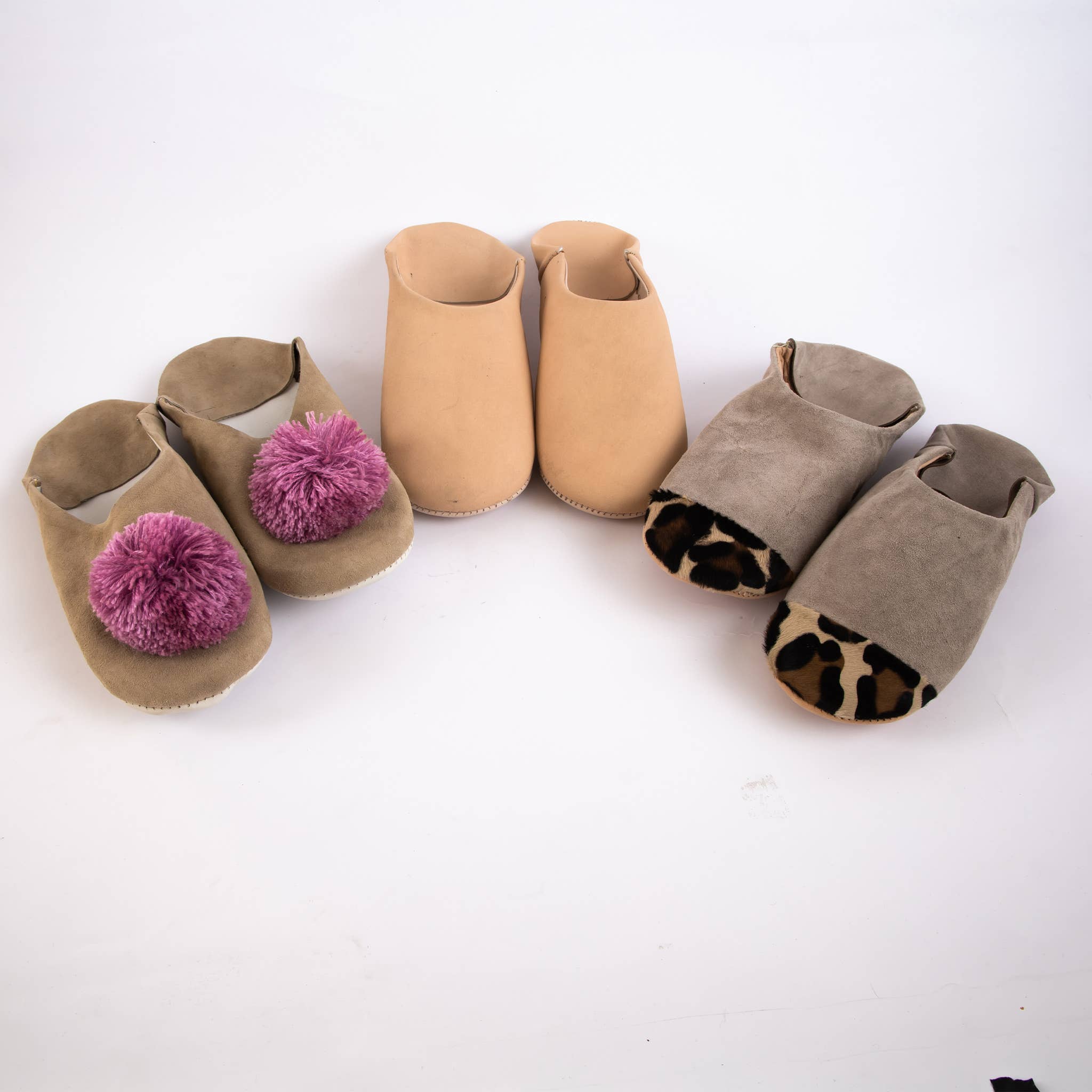 woolsouk ( We handle U.S. import procedures for you ) - Wholesale Slippers - Women's - Moroccan Babouche Slippers Handmade from Soft  Leather2