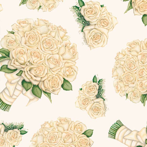 Weiße Rose - 70 x 100 cm für den Großhandel von Grafiche Tassotti