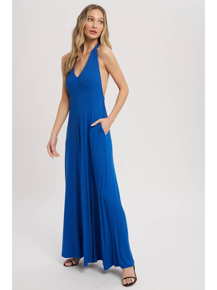 Bluivy - Wholesale Jumpsuit - Women's - WIDE LEG HALTER JUMPSUIT9
