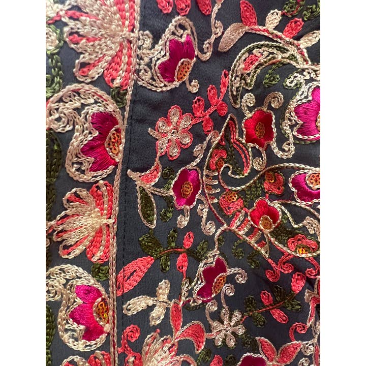 Kinomy - Vente Kimono – femme - Kimono de luxe en coton brodé, manteau pour femme, kimonos12