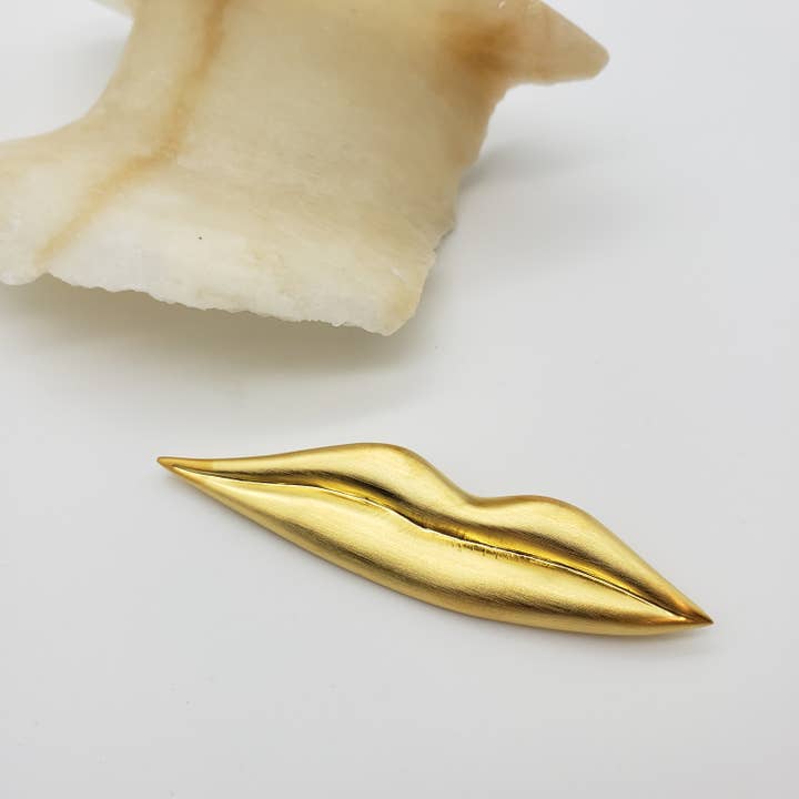 Discoveries, Inc. – Engroshandel Broche – Guldlæber Broche - Inspireret af Man Ray1