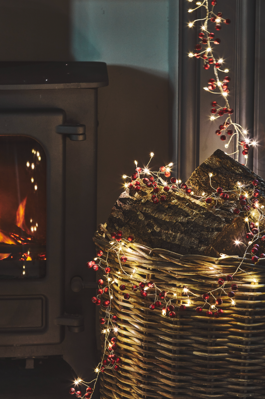 Lumina Of London Co - Wholesale String Lights - Red Berry Lights - Plug In2