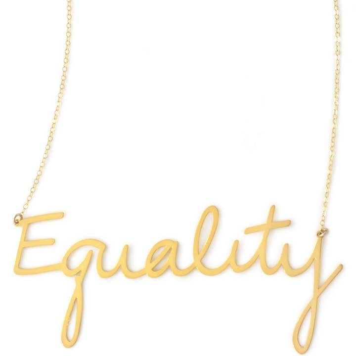 Collier Equality Empowerment pour la vente par Brevity.