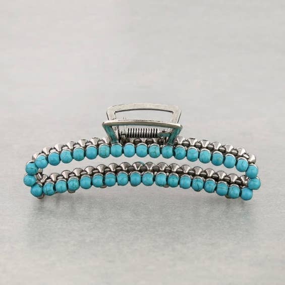 Boho Ranch Shop - Wholesale Hair Clip - Women's - Large Western Metal Banana Hair Clip Claw