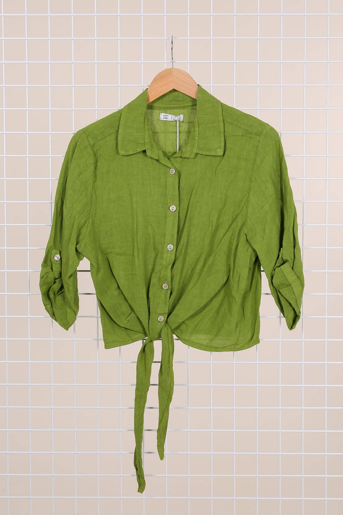 LINEN & COTTON HOUSE - Wholesale Button Down Shirt - Women's - 6228 100% LINEN SHIRT 3