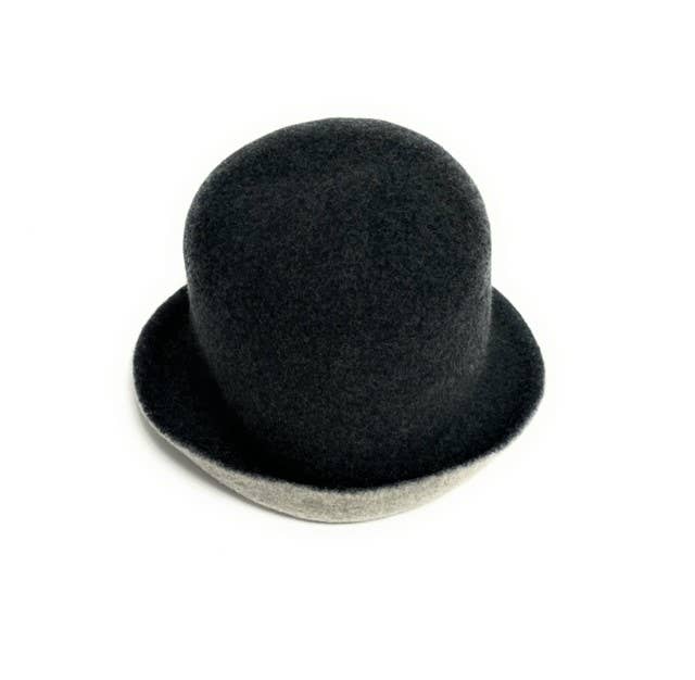 Shihreen Inc - Wholesale Cloche Hat - Women's - 21S-0564 Boiled Wool Flat Knit Reversible Cloche Hat0