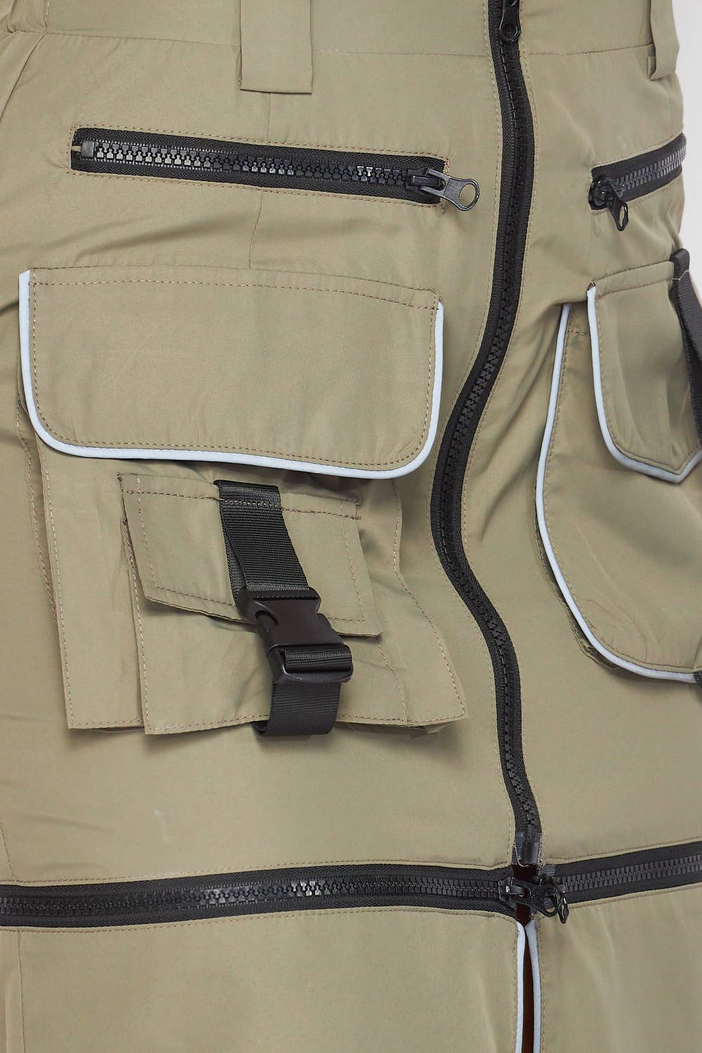 Hot & Delicious - Wholesale Rok - Dames - Midi minirok met cargozak en ritssluiting voor overdag en's avonds (HDS30508)11