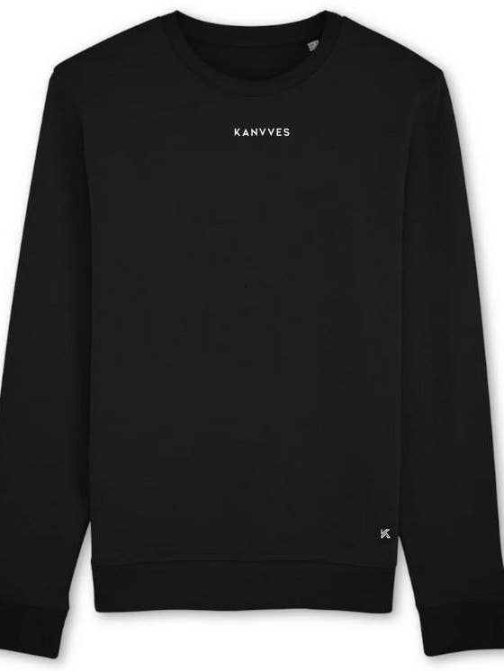 The ROYAL Sweatshirt - Black for wholesale by Kanvves Apparel Co.
