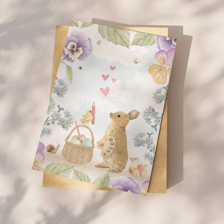 Appeloogje - Wholesale Everyday Greeting Card - Postcard “Lovely spring”1