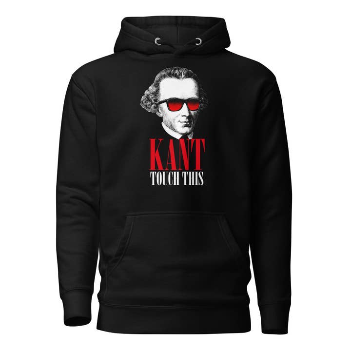 Kant touch this - Premium Hoodie for wholesale by The Philosopher's Shirt