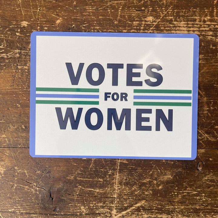 Votes for Woman suffragette - Metal Sign for wholesale by The British Metal Signs Company