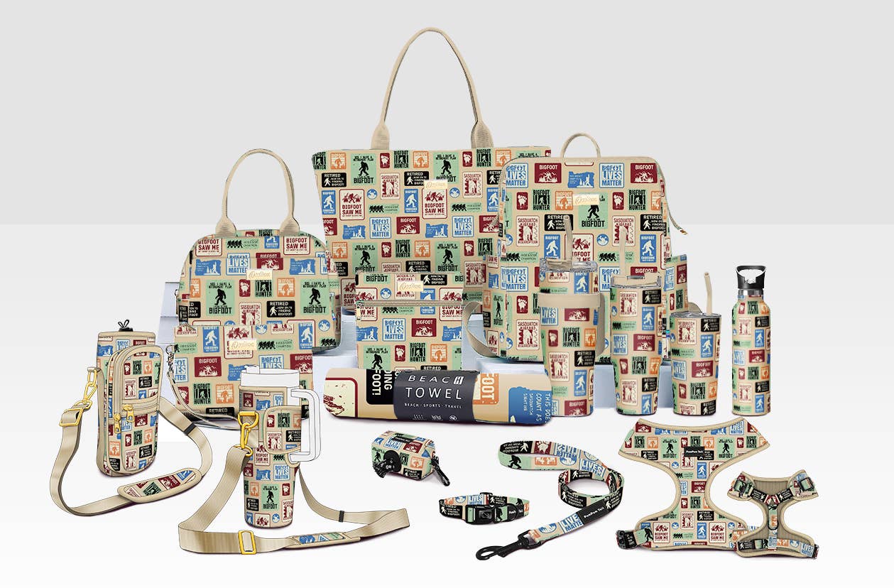 OEELINN - Wholesale Lunch Bag/Box - OEELINN Stylish and Designer-Inspired Bigfoot Lunch Bag for Trendy Meals1