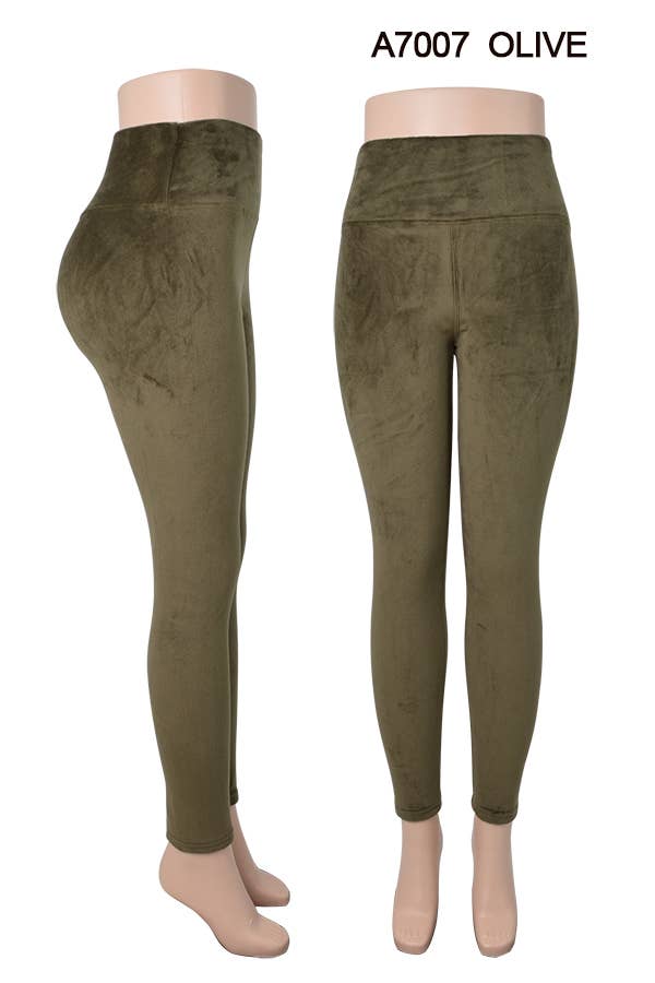 SSImport – wholesale Modeleggings – Dam – A7007 SAMMET LEGGINGS BLANDADE STORLEKAR 12ST 9