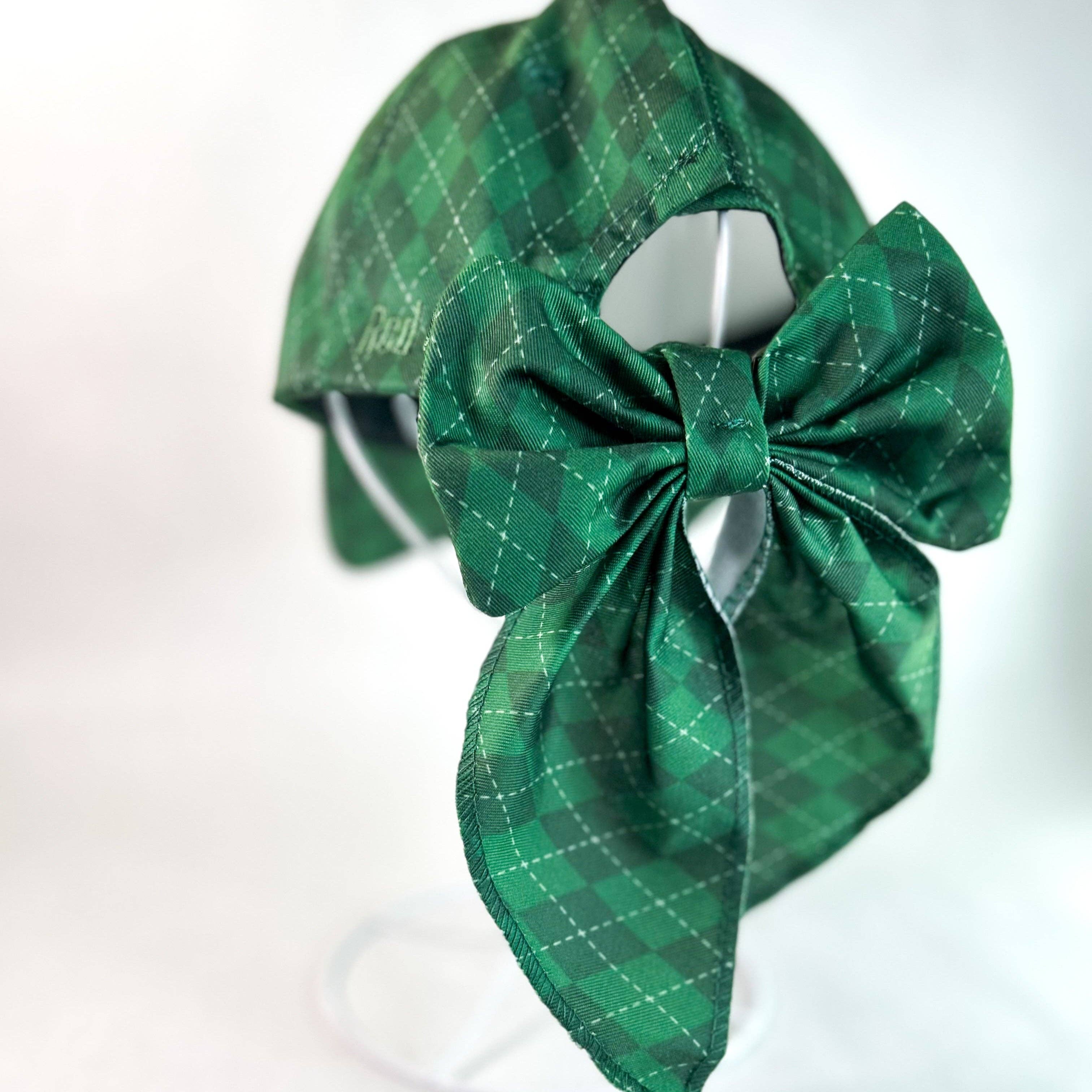 Red Sprite Hats - Wholesale Baseball Cap - Women's - Magical Baseball Caps + Detachable Bows, Hidden Ponytail Hat22