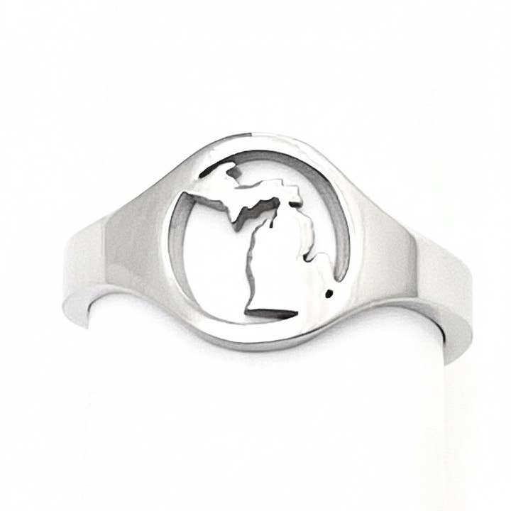 Michigan Cutout Ring - One Size Adjustable for wholesale by Be Inspired UP