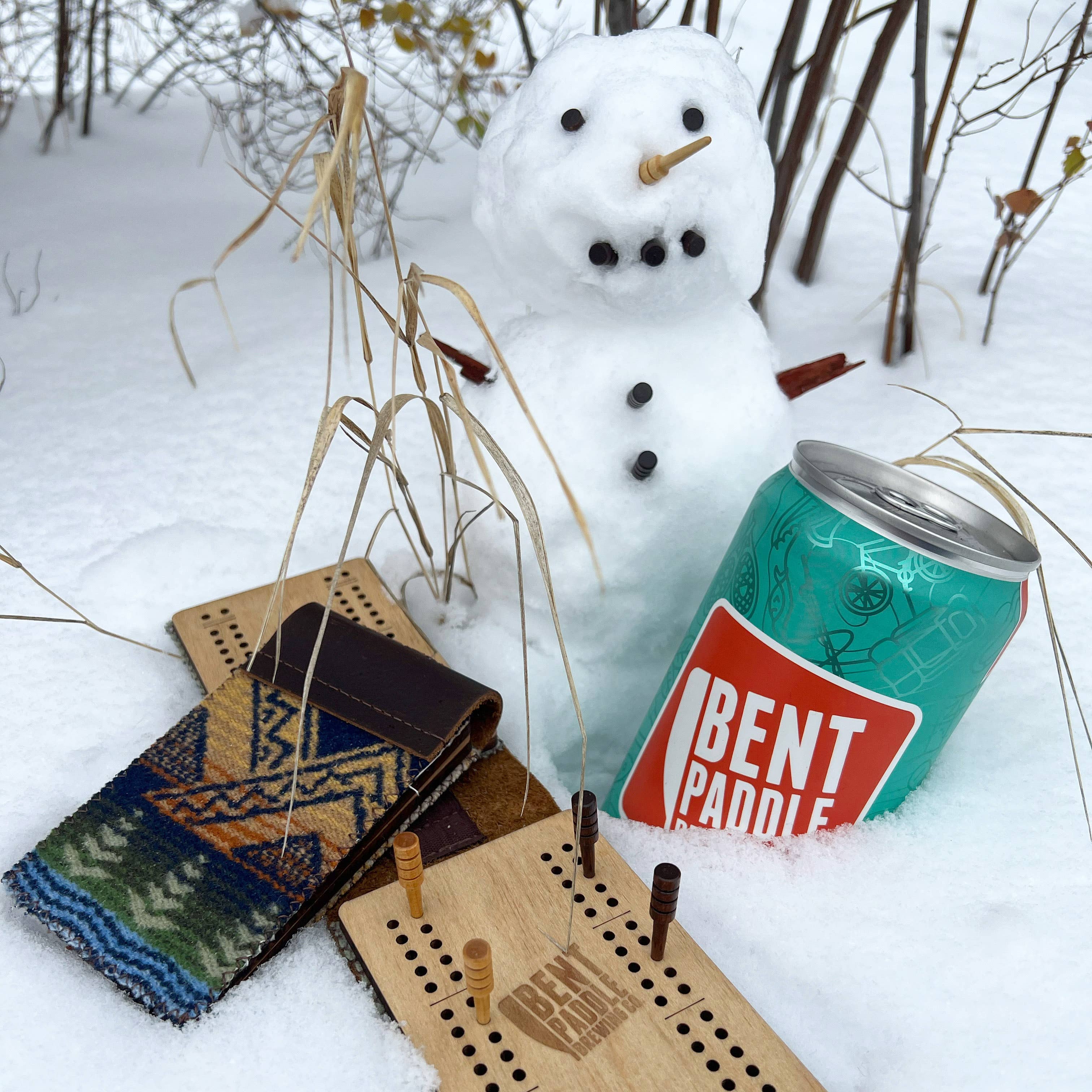 North Country Craft - Wholesale Board Game - Travel Cribbage Board10