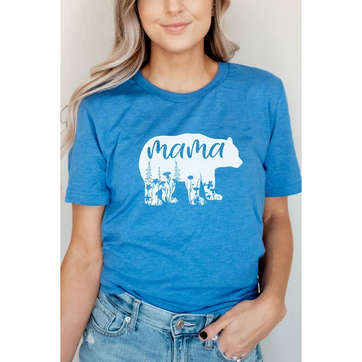 Mama Bear Graphic Tee, for wholesale by Bella Me