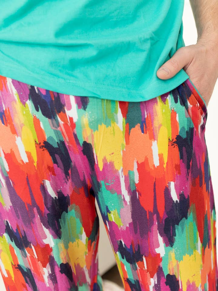 Adult Unisex Pajama Pants – Holi Hues for wholesale by Ary + Maan