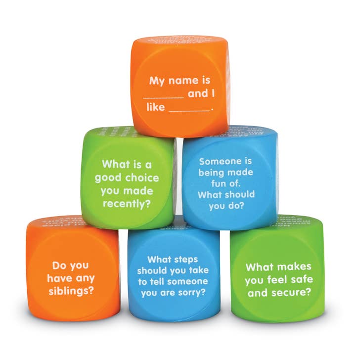 Learning Resources - Wholesale Toy Set - Kids - Let’s Talk Cubes