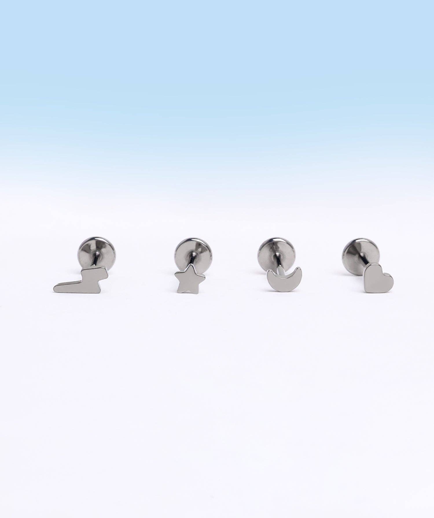 oumo jewelry - Wholesale Stud/Post Earrings - Titanium Galaxy Stud6