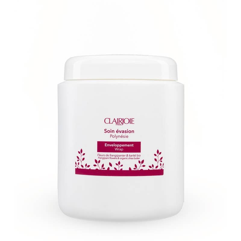 Clairjoie - Vente Gommage/exfoliant pour le corps - Masque visage et corps fleurs de frangipanier bio 1KG CABINE