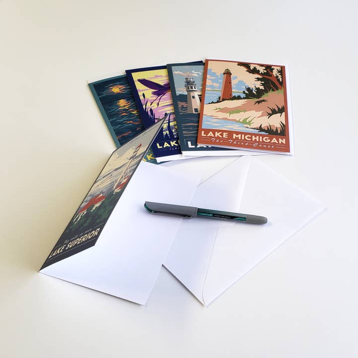 Lionheart Graphics - Wholesale Everyday greeting card - Dive Into the Finger Lakes Greeting Card5