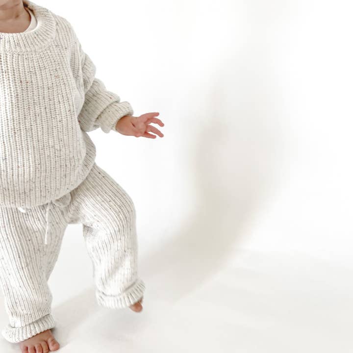 Lmb&Co. - Wholesale Pants - Baby - Chunky Knit Pants | Sage6