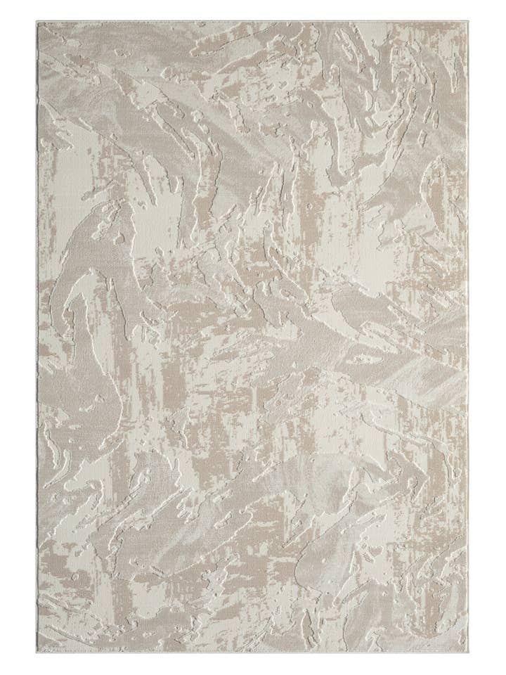 Abani Rugs Cream Beige Abstract Wavy Area Rug for wholesale by Abani Rugs