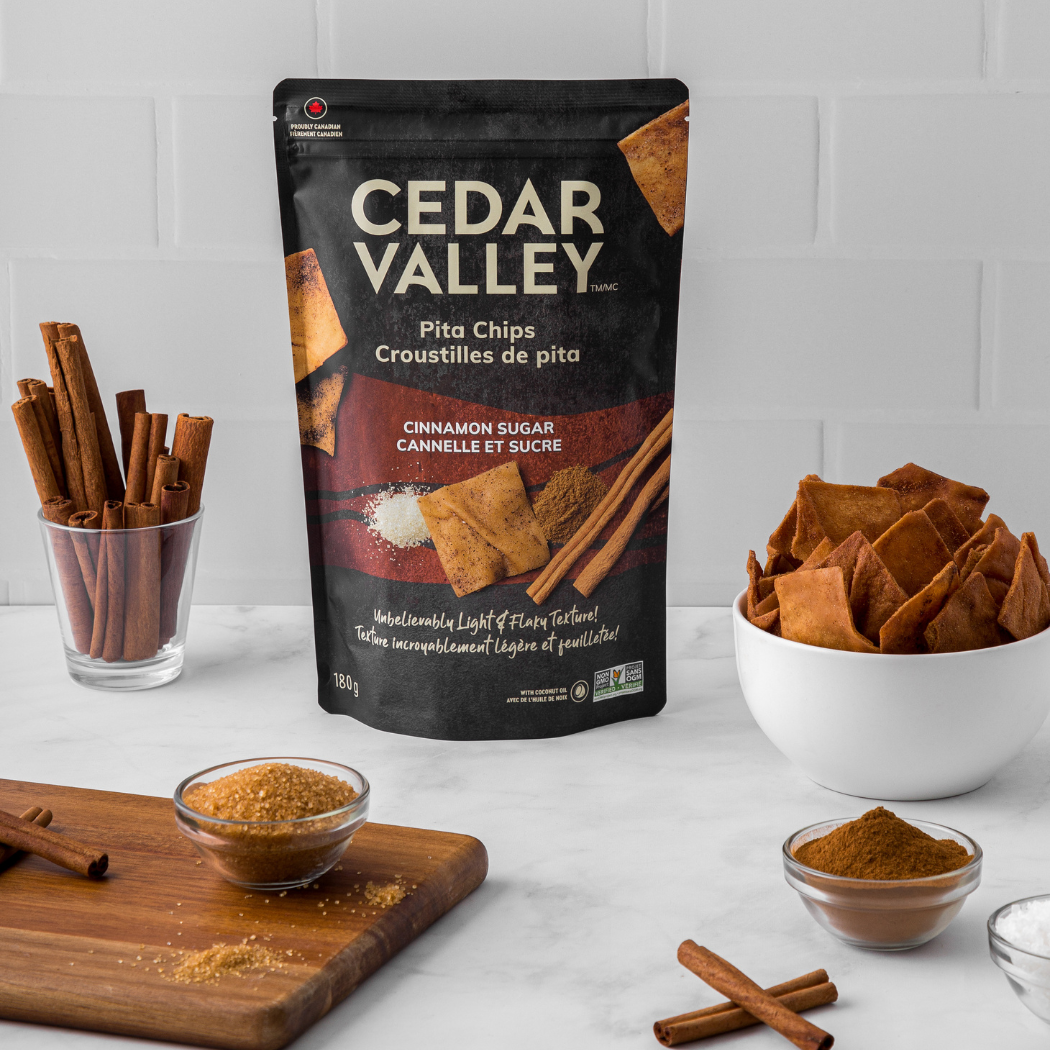Cedar Valley - Vente Chips - Chips de pita au sucre et à la cannelle1