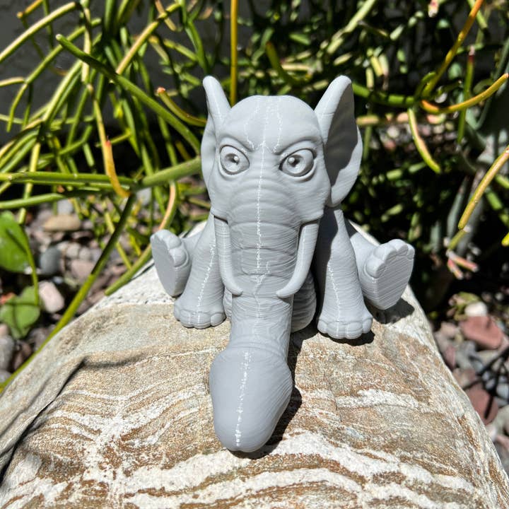 NumanPrints - Wholesale Gag gift/novelty gift - Angry Inch Dick Elephant 3D Printed Adult Dick5