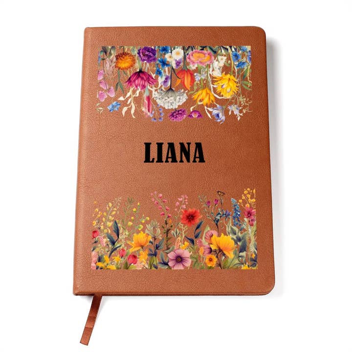 Liana (Botanical Blooms) - Vegan Leather Journal for wholesale by Unique Gifts Store