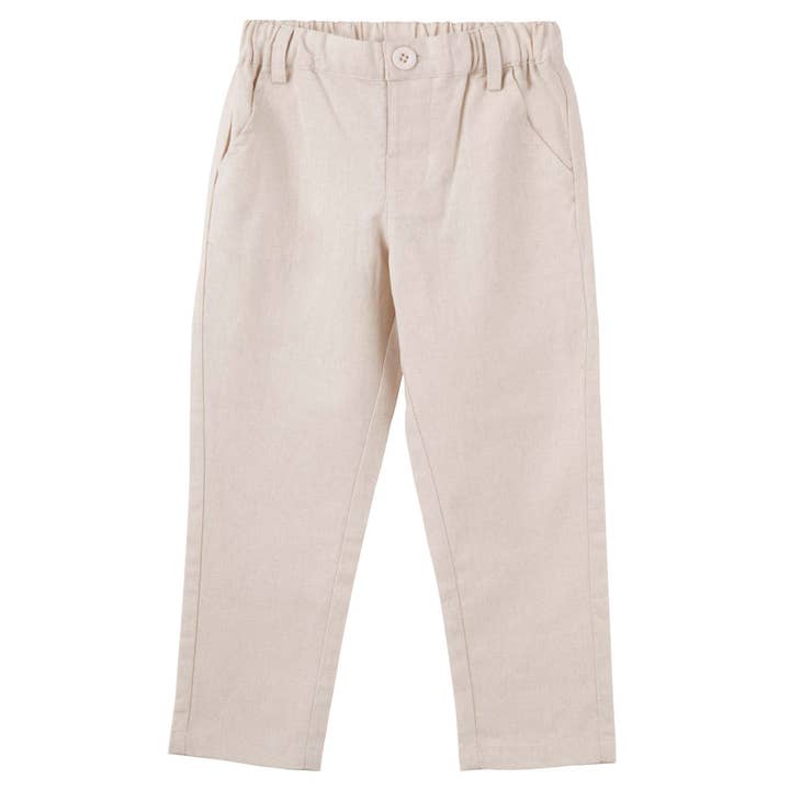 Finley Linen Pants - Sand and other Purchase Wholesale chef pants. Free Returns & Net 60 Terms on Faire trending on Faire.