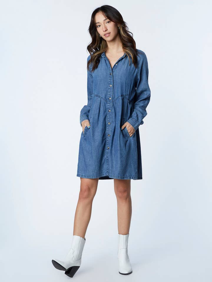 Shorty Dress - Button-Front Design for wholesale by Billy T