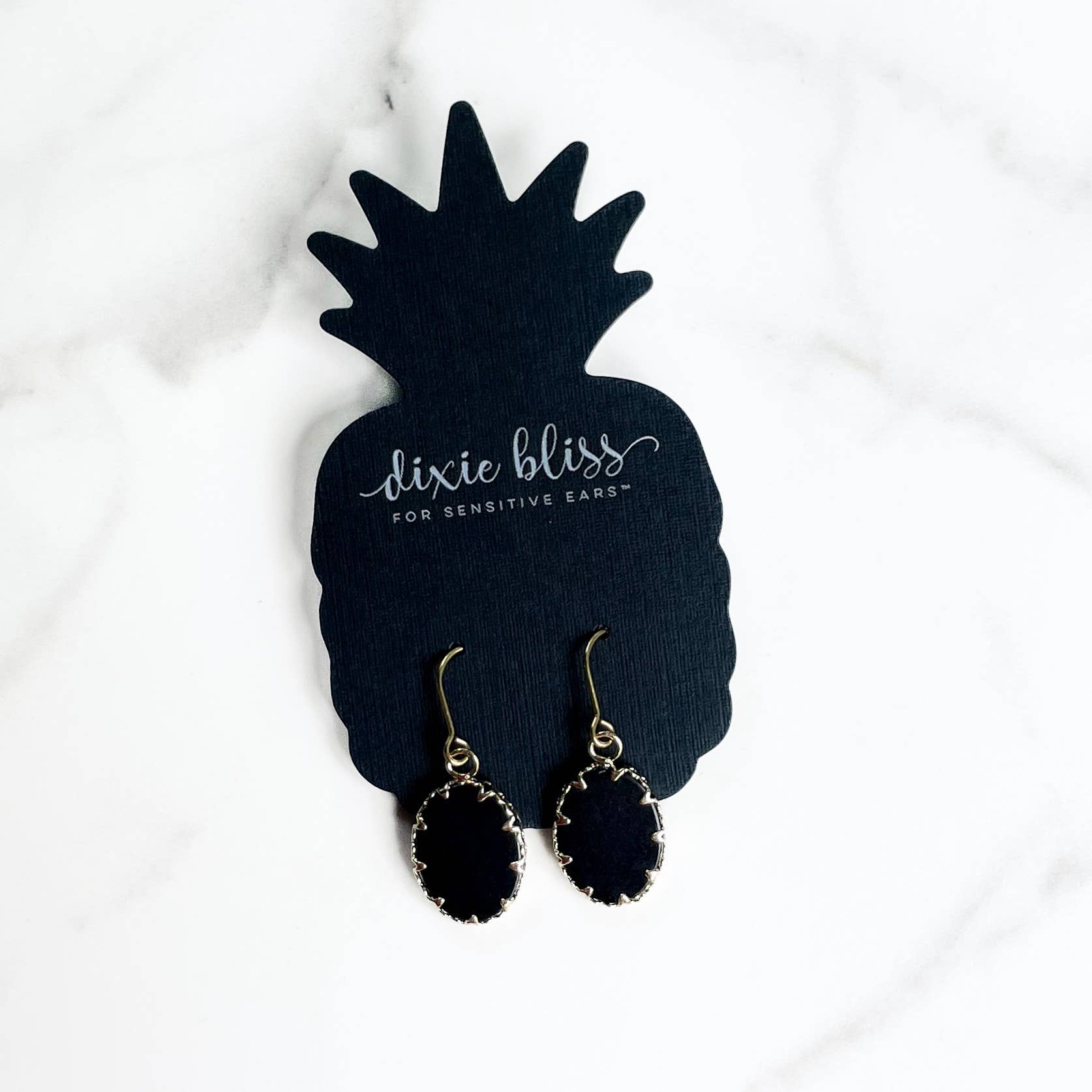 Dixie Bliss - Wholesale Dangle Earrings - True in Black Onyx1