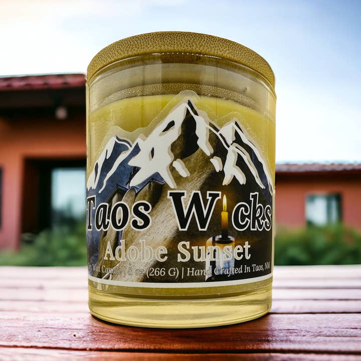 Adobe Sunset - 8oz for wholesale by Taos Wicks LLC