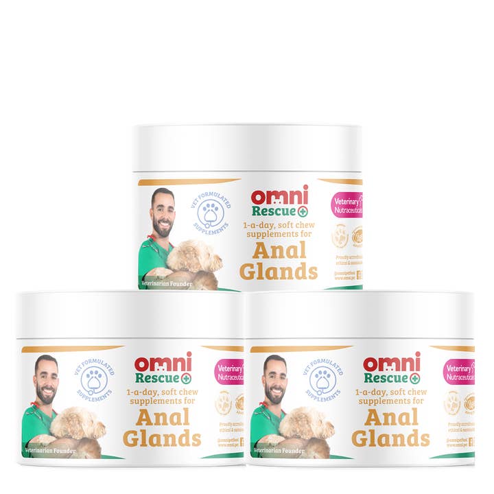 Omni - Wholesale Pet supplement – Dog - Omni Rescue - ‘Anal Glands’ supplement1