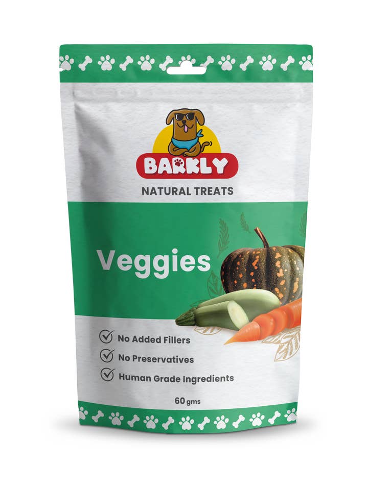 Veggies for wholesale by Barkly Natural Dog Treats