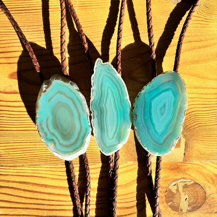 Sage Bolo Tie for wholesale by Wild Loop