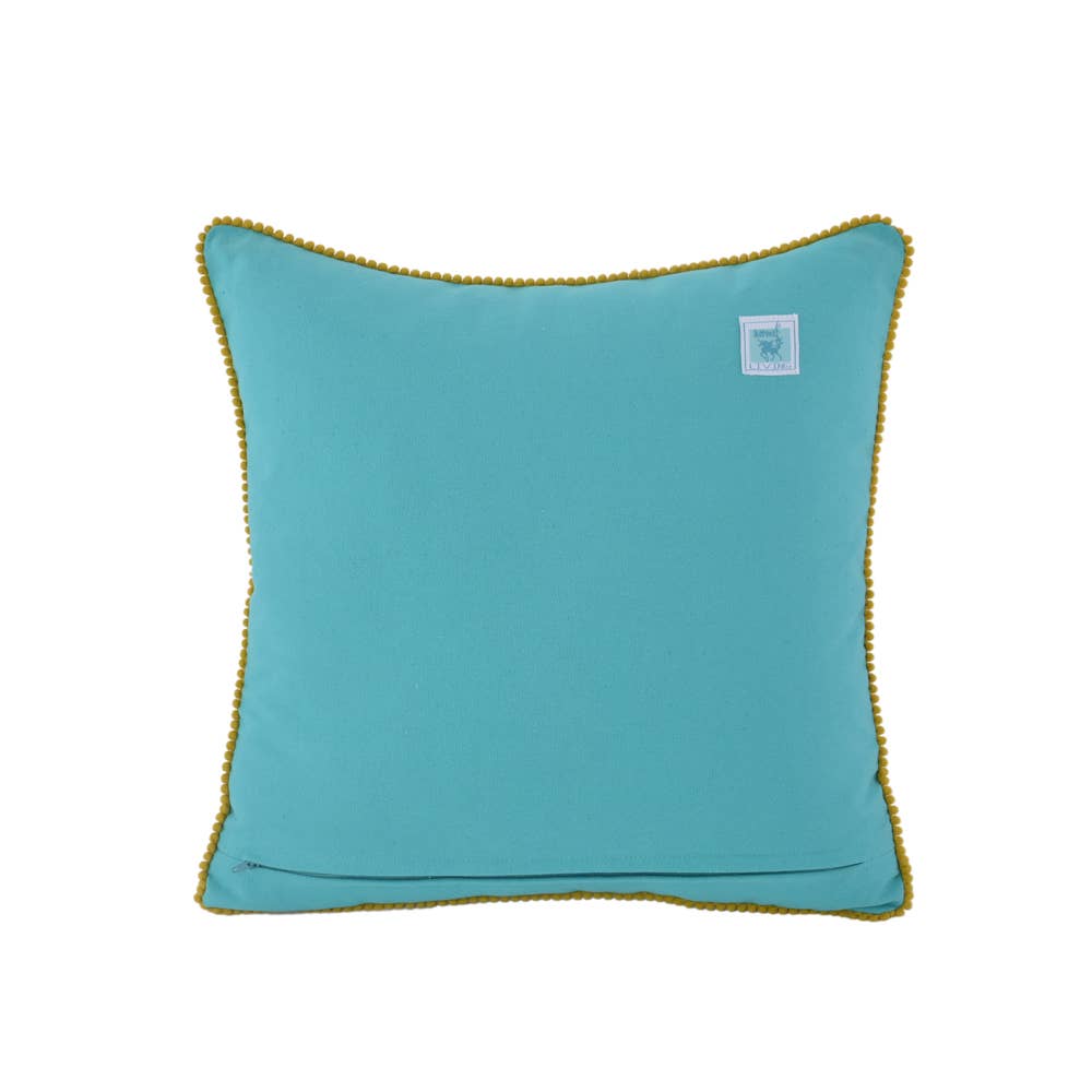 Karma Living – wholesale Dekorativ kudde – 2ABCC23377_SB18 UPPSÄTTNING 2 SPRING SOFT BLUE KUDDE 18x183