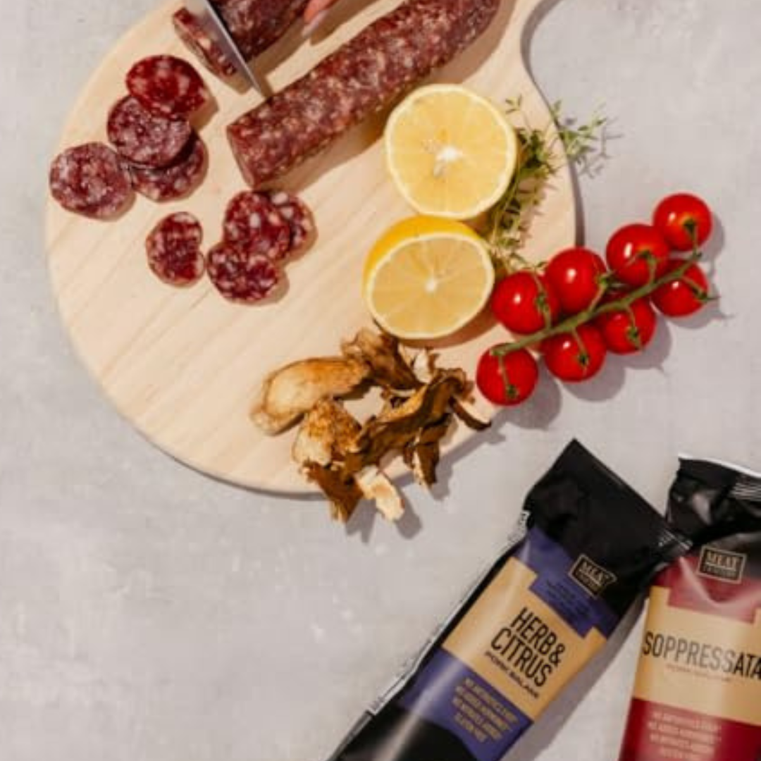 MeatCrafters Inc. - Wholesale Salami - Soppressata Dry-Cured Pork Salami: Spice & Red Wine, Italian6