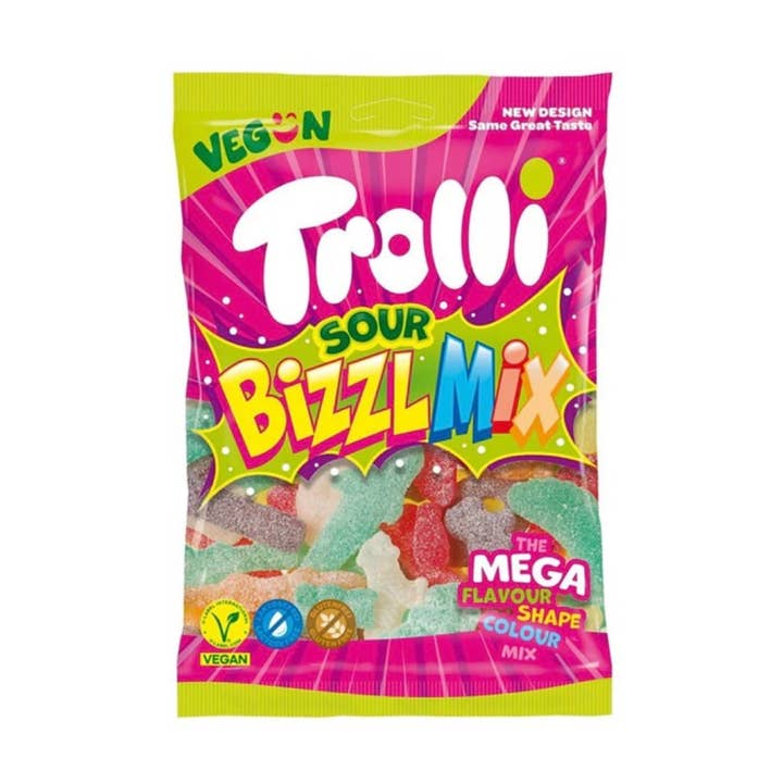 Trolli Bizzlmix (Germany) 150g , 21 ct. for wholesale by Snack Daddy