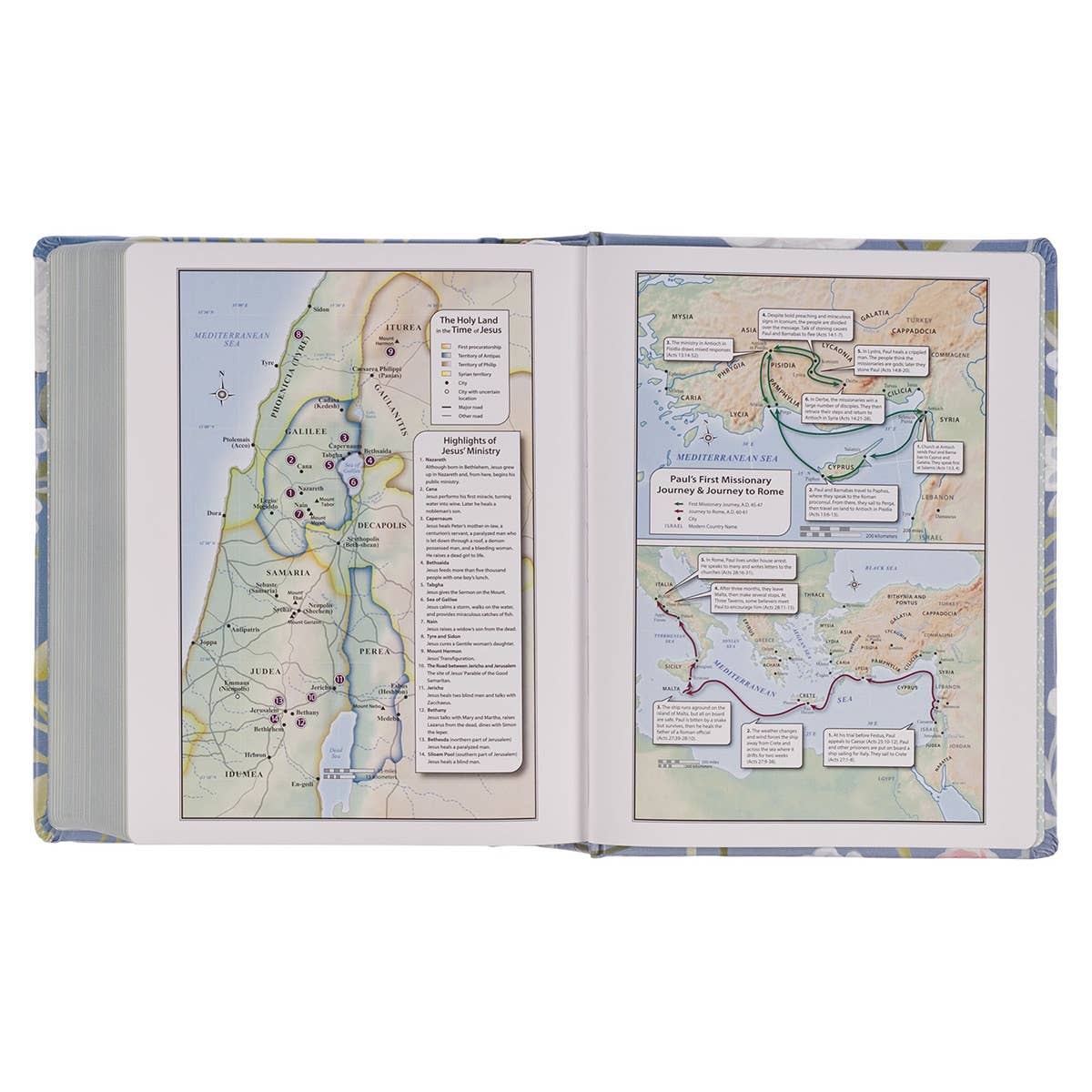 Christian Art Gifts - Wholesale Display Book - KJV Note-taking Bible HC Things Above Col. 3:24