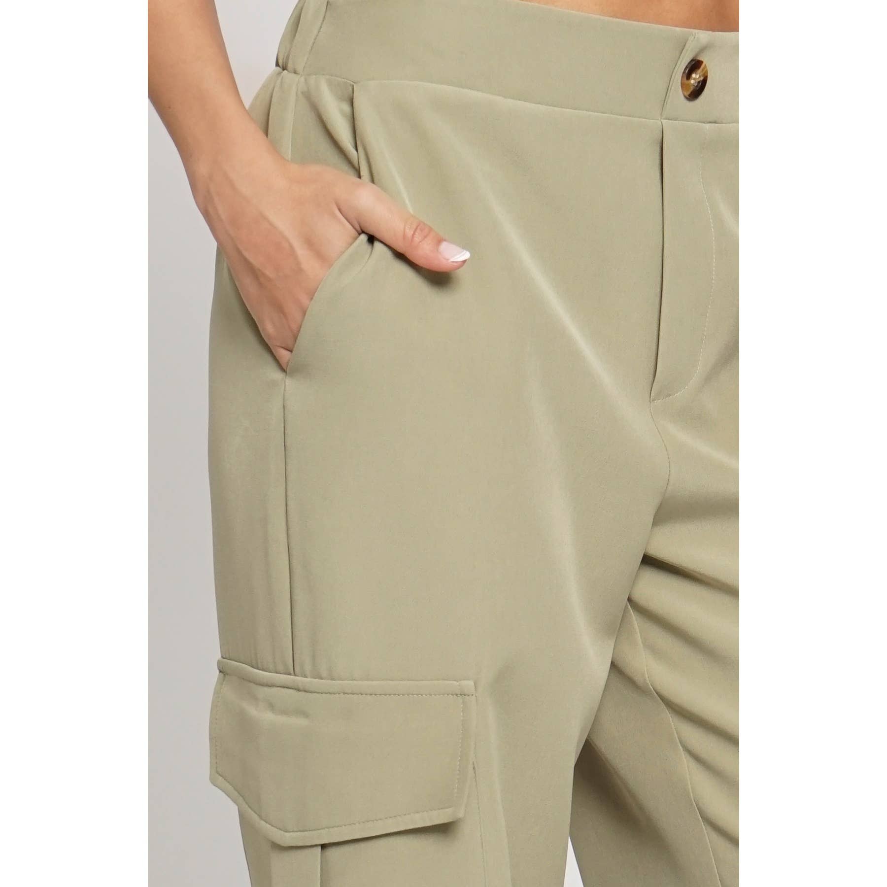 Sans Souci - Wholesale Pants - Women's - PULL-ON CARGO PANTS7