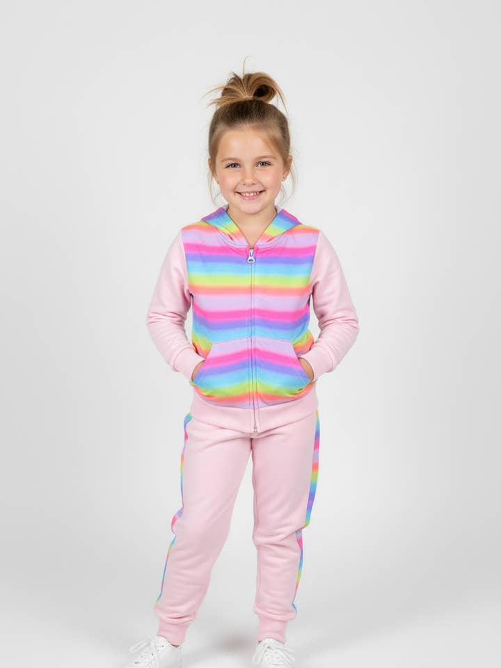 Fato de treino tie-dye elegante 2-4 por atacado de Unik