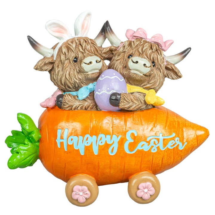 Hanna's Handiworks – wholesale Dekorativt bordsobjekt – Påskhöglandsko Morot Bil