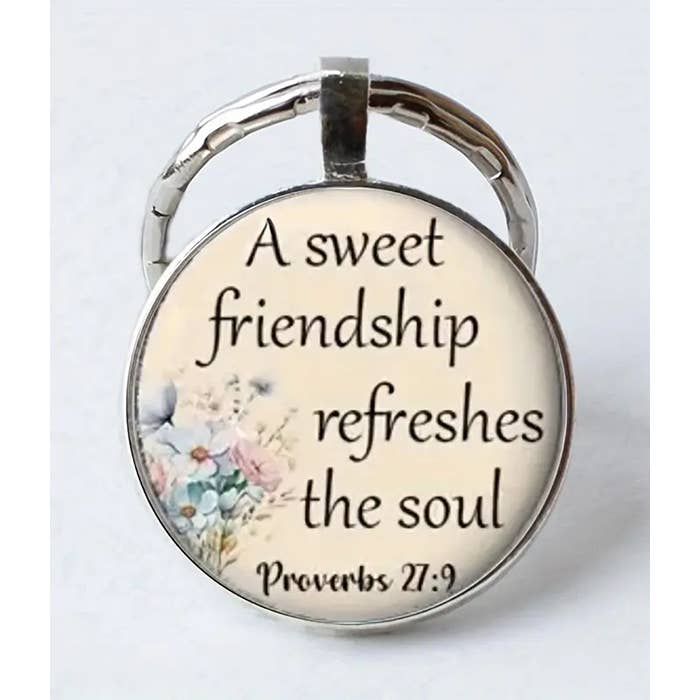 Jewelry Max - Wholesale Keychain - Unisex - ( C158 ) RELIGIOUS INSPIRTAION KEYCHAIN